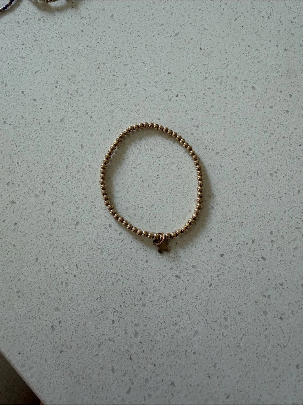 Enewton - Classic Gold 3mm bracelet - signature cross gold charm